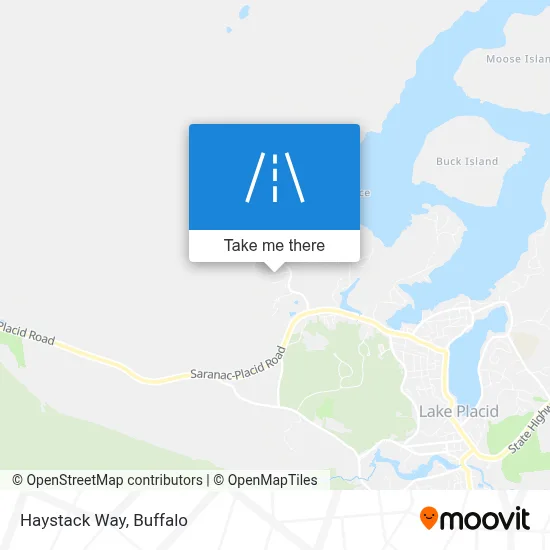 Haystack Way map