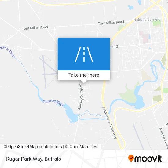 Rugar Park Way map