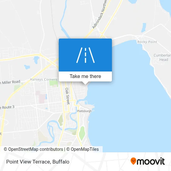 Point View Terrace map