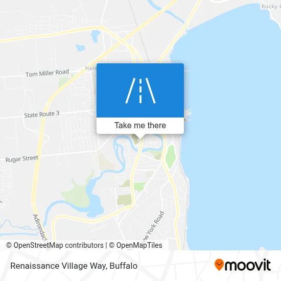 Renaissance Village Way map
