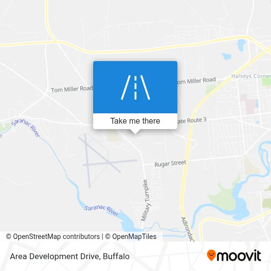Area Development Drive map