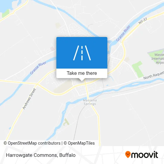 Harrowgate Commons map