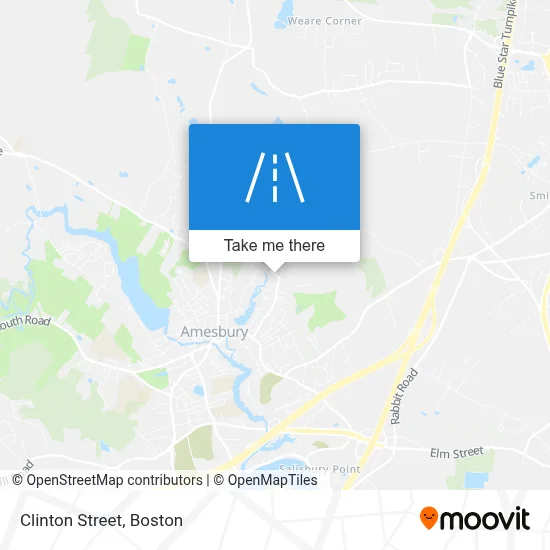 Clinton Street map
