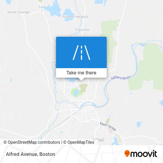 Mapa de Alfred Avenue