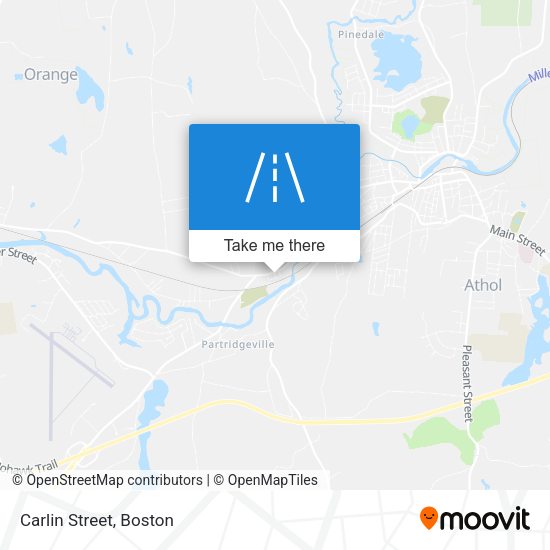 Mapa de Carlin Street