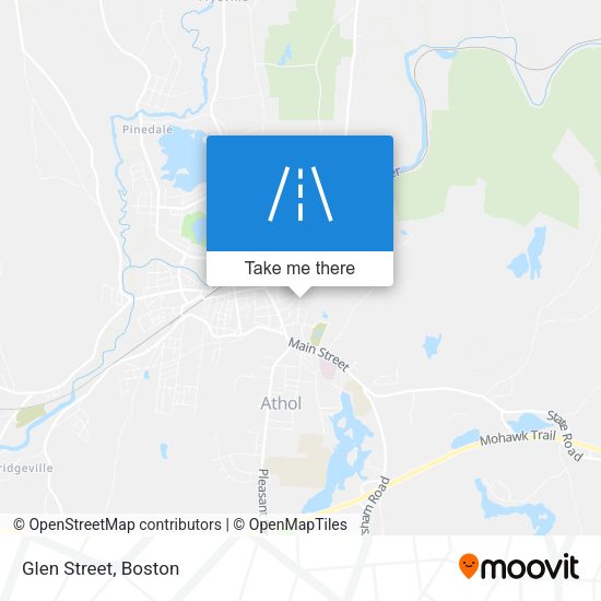 Mapa de Glen Street
