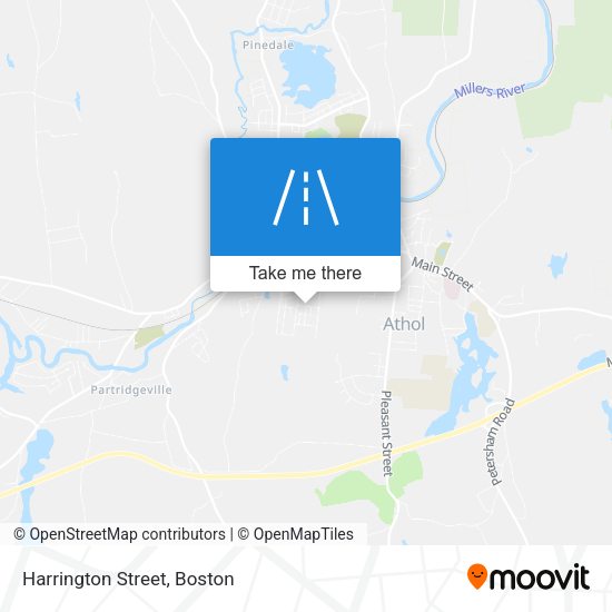Mapa de Harrington Street