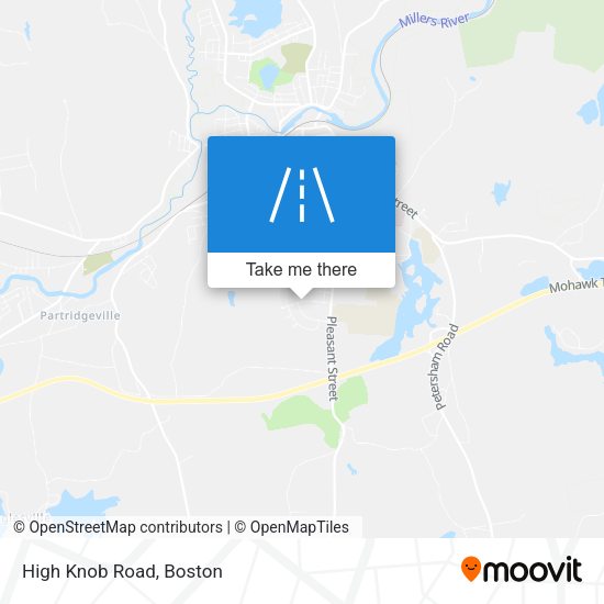 Mapa de High Knob Road