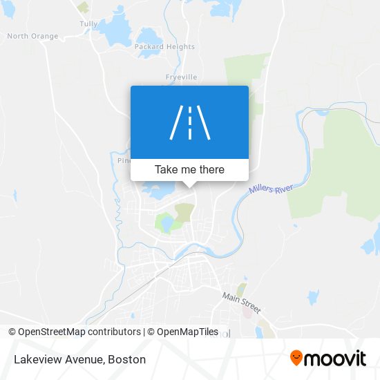 Mapa de Lakeview Avenue