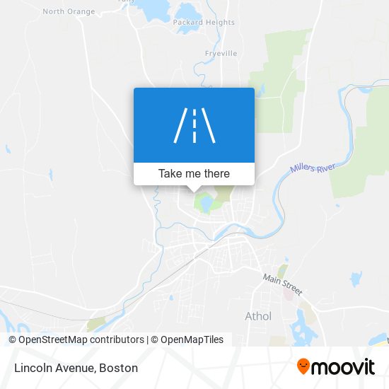 Lincoln Avenue map