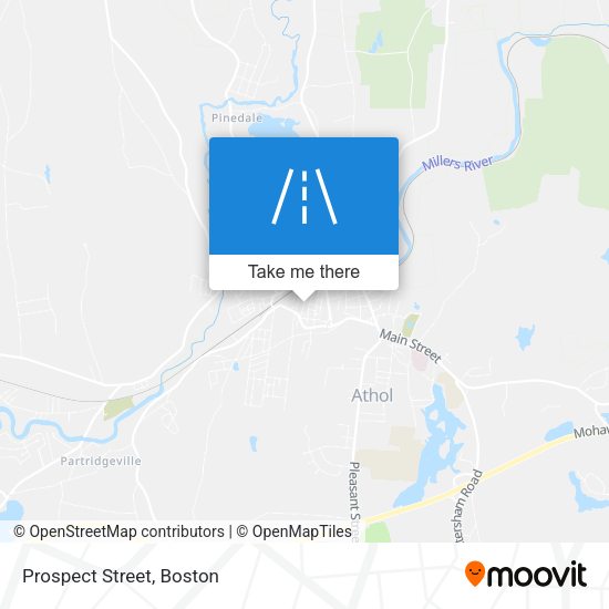 Mapa de Prospect Street