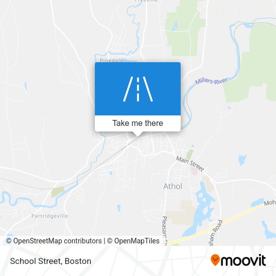 Mapa de School Street