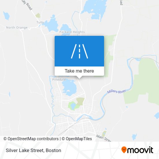 Mapa de Silver Lake Street