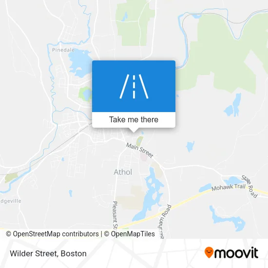 Wilder Street map
