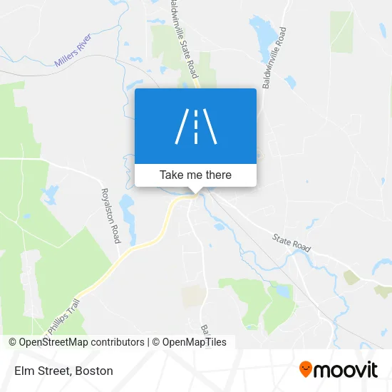 Elm Street map