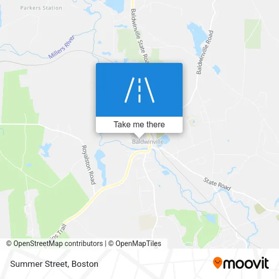 Summer Street map