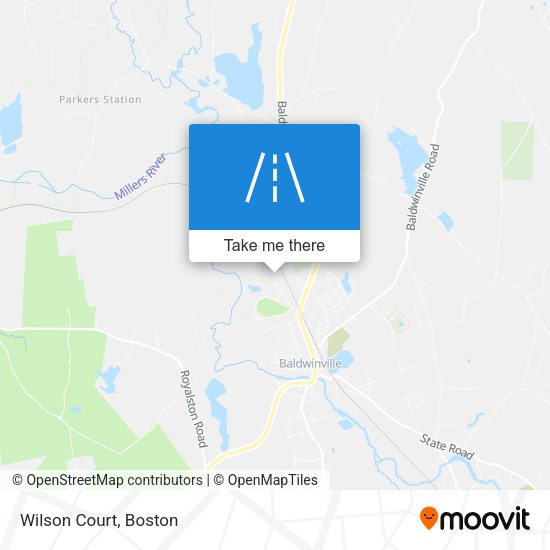 Mapa de Wilson Court