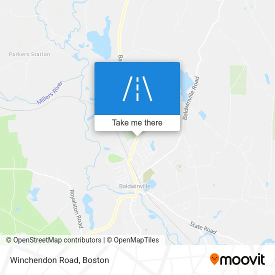 Winchendon Road map