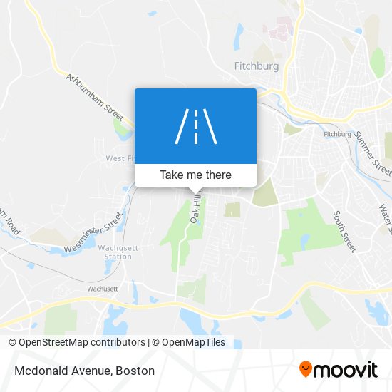 Mapa de Mcdonald Avenue