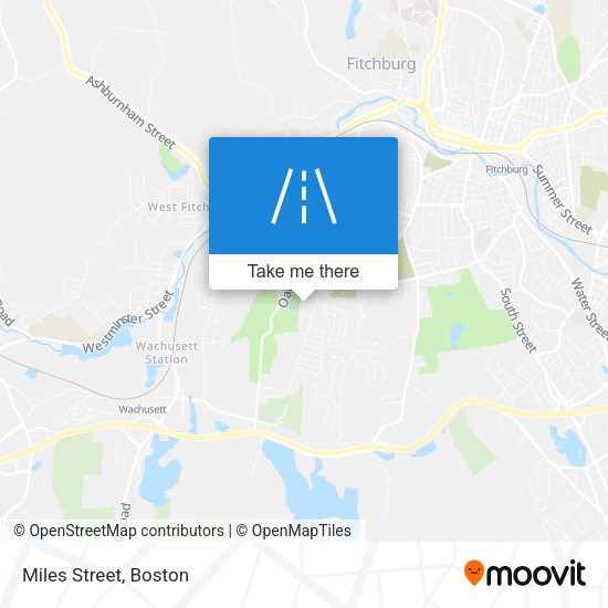 Mapa de Miles Street