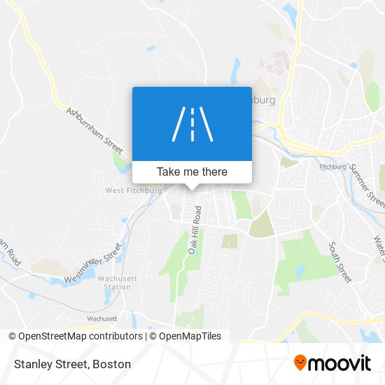 Stanley Street map