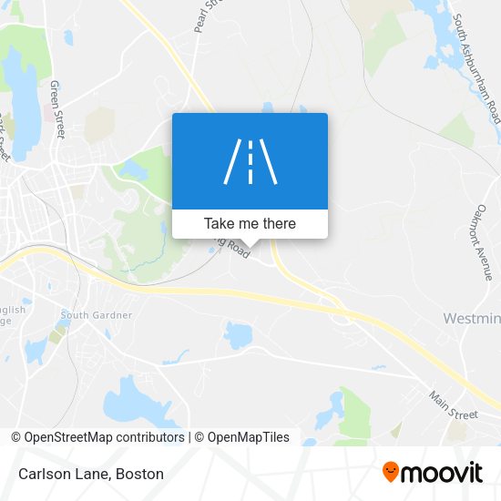Mapa de Carlson Lane