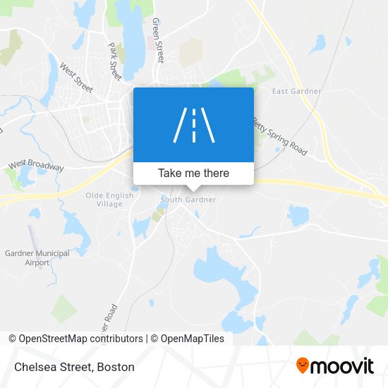 Mapa de Chelsea Street