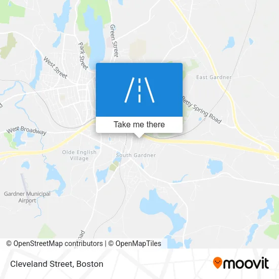 Cleveland Street map