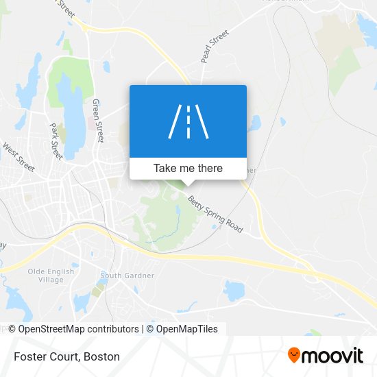 Mapa de Foster Court