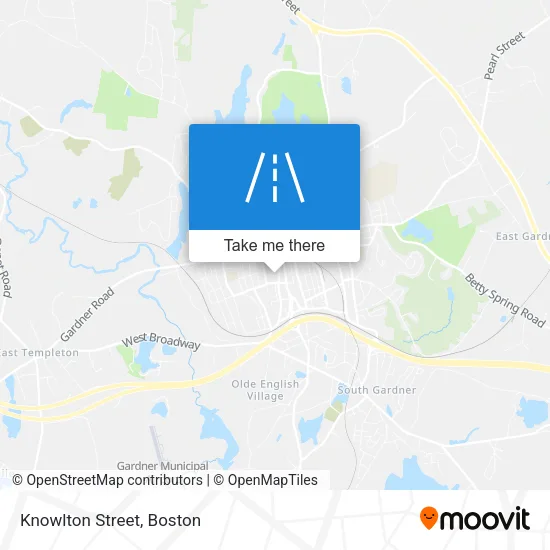 Knowlton Street map