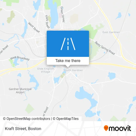 Kraft Street map