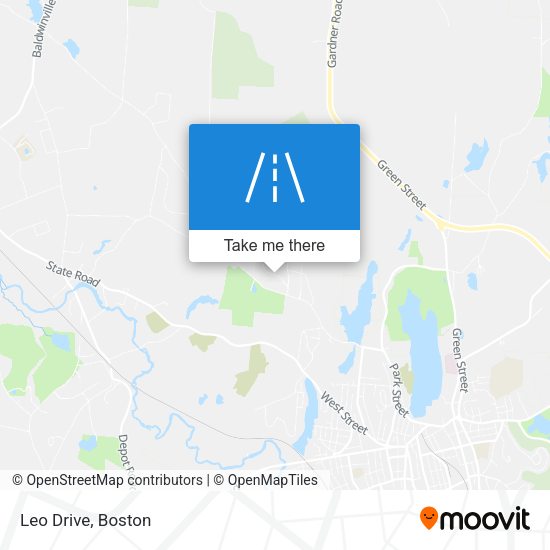 Mapa de Leo Drive