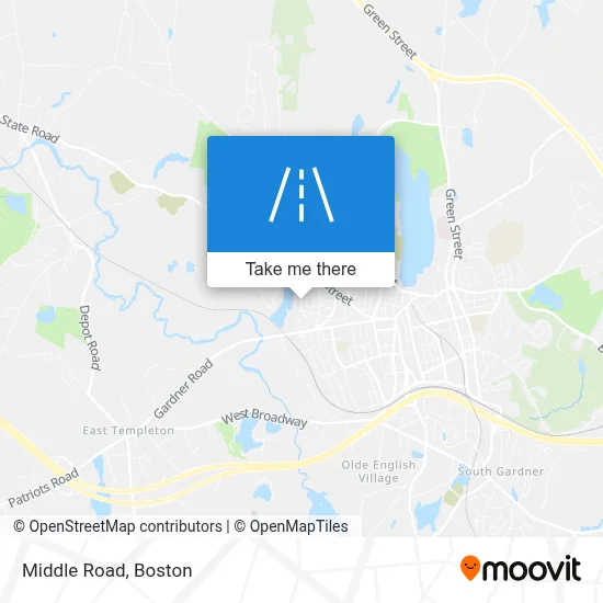 Middle Road map