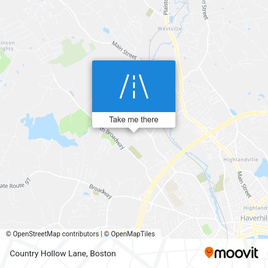 Mapa de Country Hollow Lane