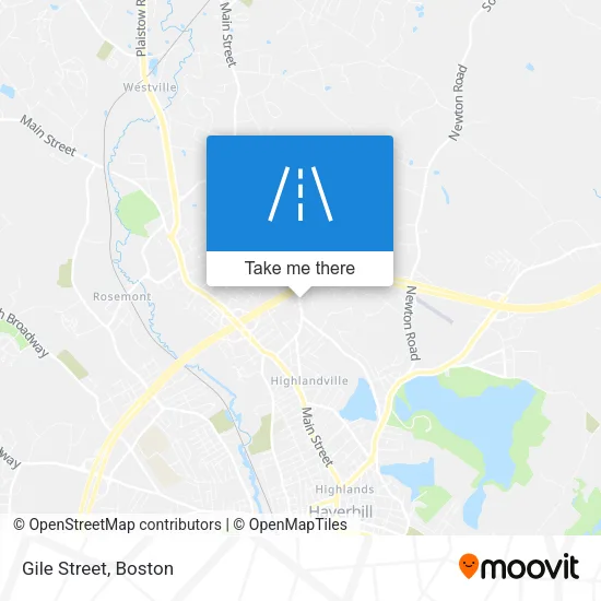 Gile Street map