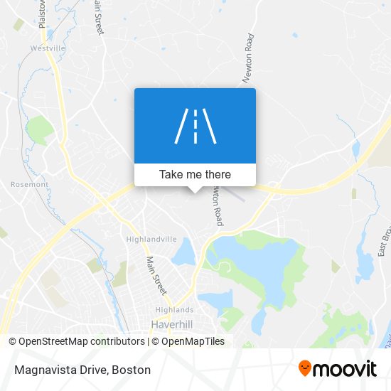 Magnavista Drive map