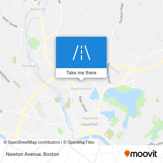 Mapa de Newton Avenue