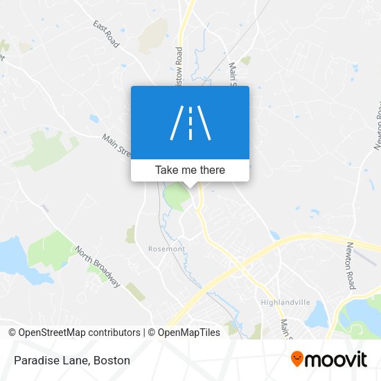 Mapa de Paradise Lane