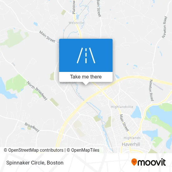 Spinnaker Circle map