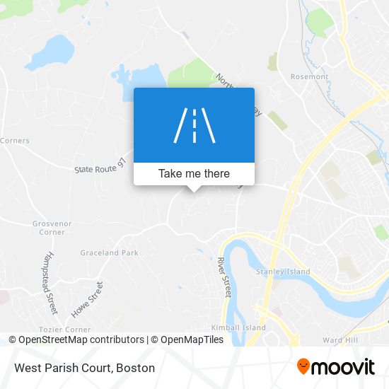 Mapa de West Parish Court