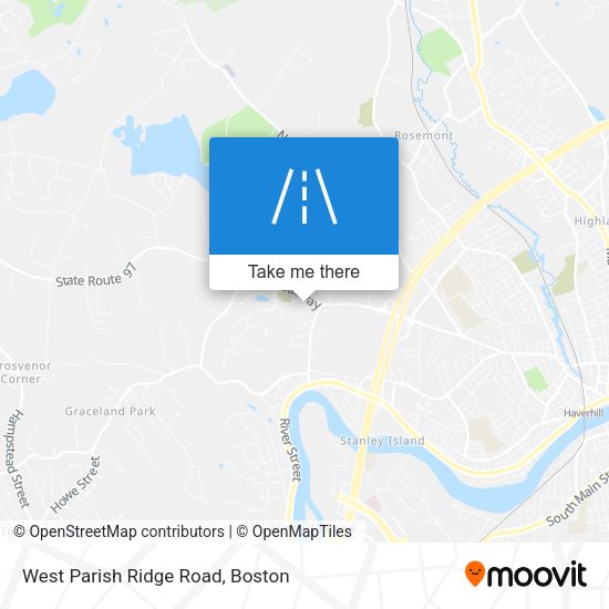 Mapa de West Parish Ridge Road