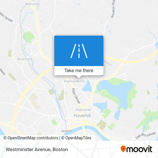 Mapa de Westminster Avenue