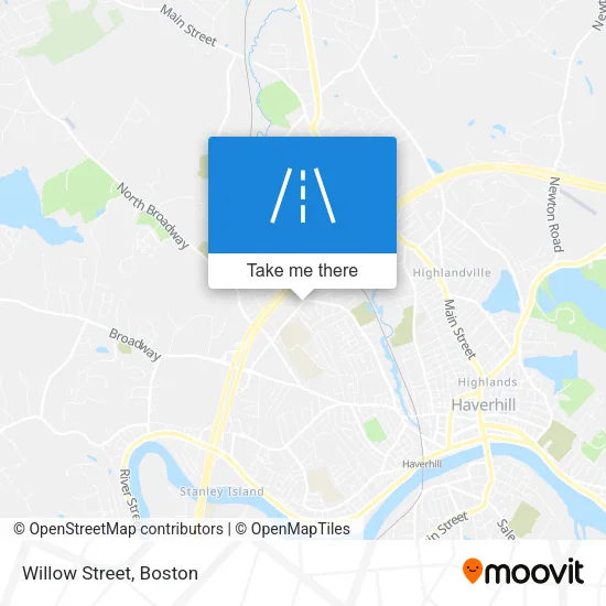 Willow Street map