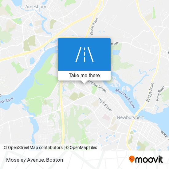 Moseley Avenue map