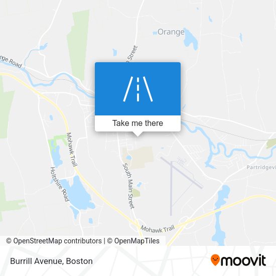 Mapa de Burrill Avenue