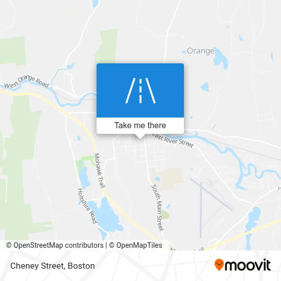 Cheney Street map