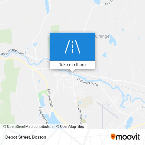 Mapa de Depot Street