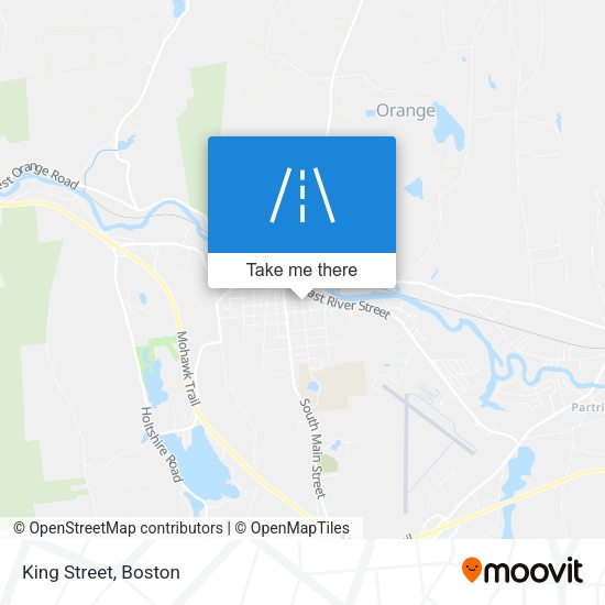 Mapa de King Street