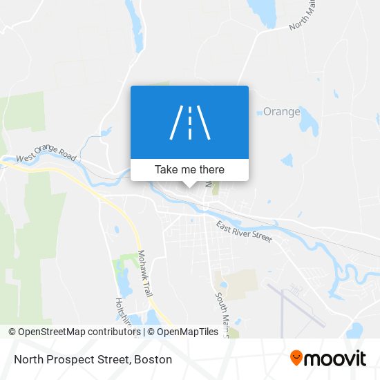 North Prospect Street map