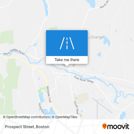 Prospect Street map